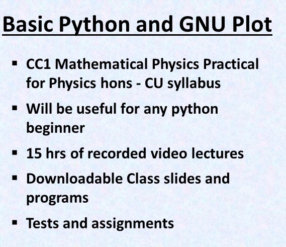 Basic Python and GNU Plot